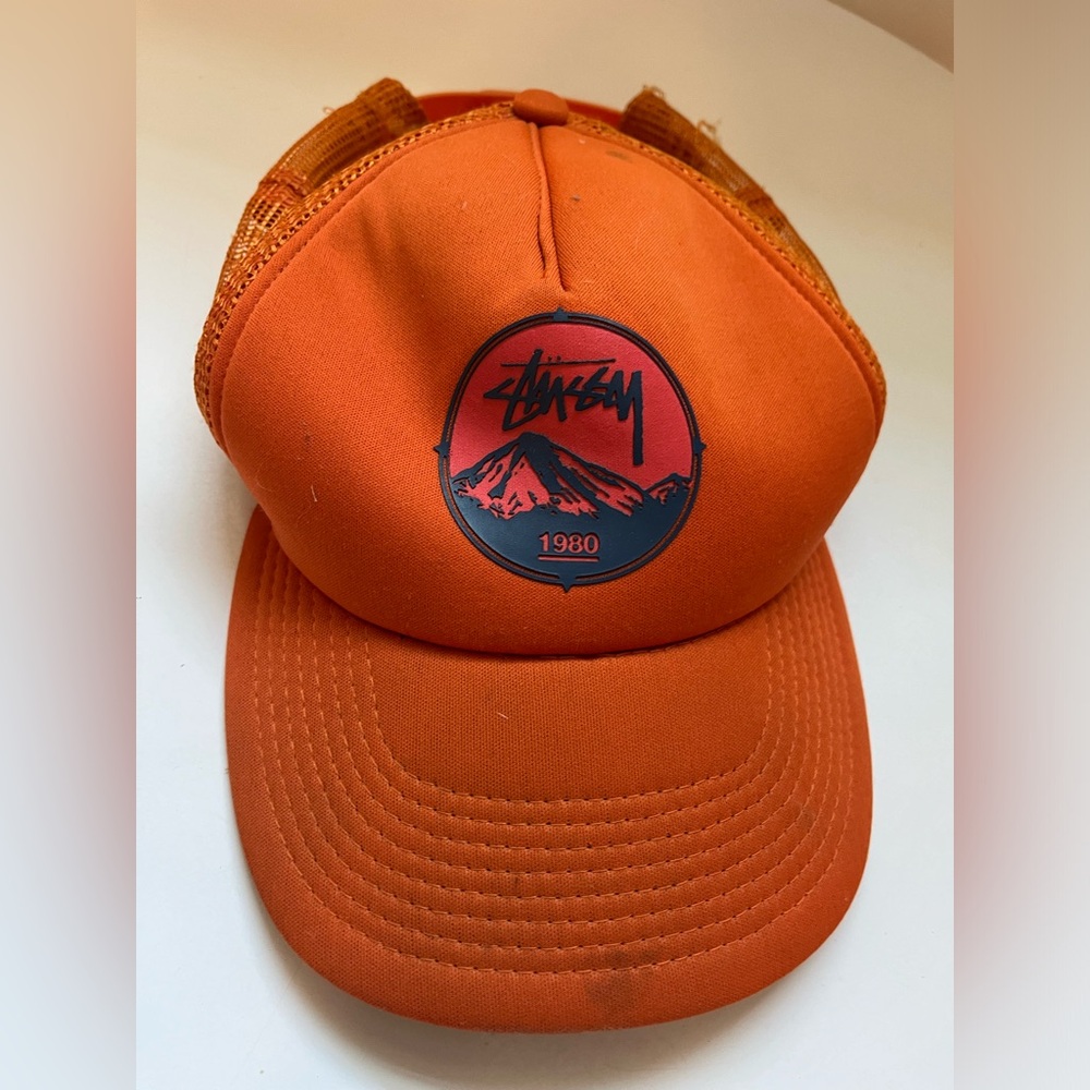 STUSSY Mountains 1980 Trucker Hat
